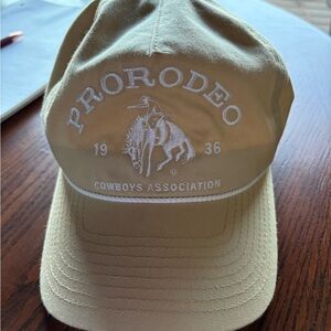 Tan ProRodeo Cowboys Association Cap